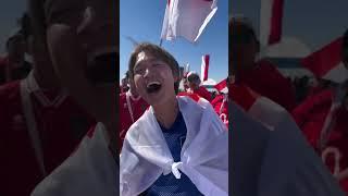 SUPORTER JEPANG IKUT NGECHANTS BERSAMA ULTRAS GARUDA