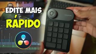 Edite mais Rápido no Davinci Resolve com esse Acessório