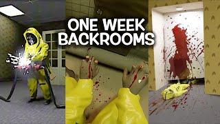 One week with Backrooms - My Compilation Video