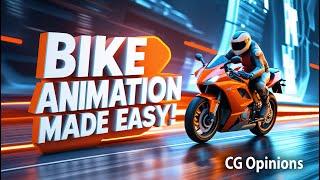 iClone Bike Animation Tutorial | Step-by-Step Guide for Beginners