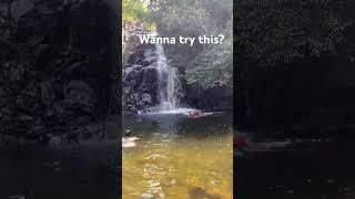 Can I reach the waterfalls? #travel #lovethephilippines