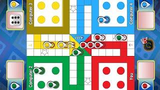 Ludo game in 4 players | Ludo King 4 players | Ludo gameplay #1530