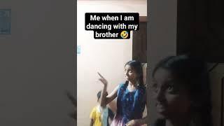 me when I am dancing with my brother #comedy #tamil #vinmugil channel