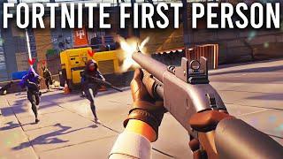 Fortnite First Person Gameplay and Impressions... ( Fortnite Ballistic ) #ad