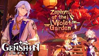 Genshin Impact Version 2.6 Trailer | Zephyr of the Violet Garden