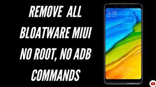 Remove all bloatware in MiUI | No Root, No ADB Commands