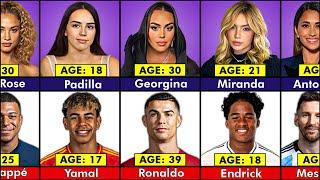 Age Comparison: Famous Footballers and Their Wives/Girlfriends