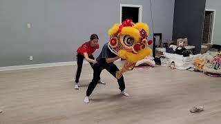 KK and Chloe Hok San Lion Dance Routine