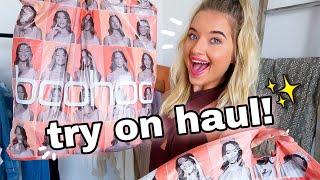 SUMMER TO FALL Try-On Haul ft. BOOHOO *comfy basics & more!*