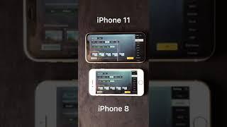 iPhone 8 vs iPhone 11 PUBG TEST | FPS & Graphics Settings Comparison #PubgTest #Shorts