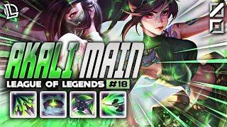 AKALI MONTAGE #18 - AKALI MAIN | Ez LoL Plays