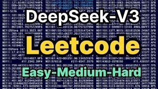 Is DeepSeek-V3 good programmer ? Solving Leetcode using DeepSeek-V3 AI