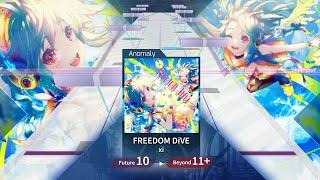 [Arcaea Fanmade/Anomaly] FREEDOM DiVE - xi (FTR10 → BYD11+)