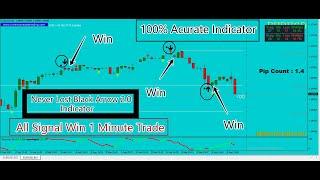 Never Lost Black Arrow 2 Indicator | 1 Minute Trade I 100% Non Reprint | 100% Accurate | Link Discri