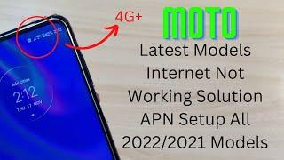 Moto One 5G Internet Settings Apn Setup | Moto Edge 4G+ Network Solution 100% Fix