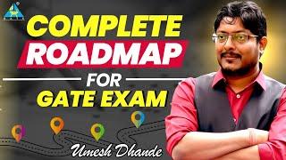 Complete Roadmap for GATE Exam  ️️️  #umeshdhande #studymotivation