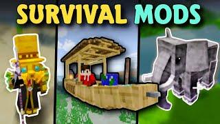 Top 5 Survival Mods for Minecraft PE 1.21+ | Minecraft Bedrock Addons