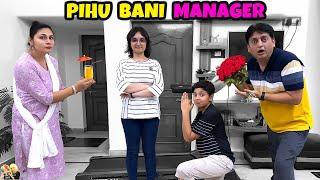 PIHU BANI MANAGER | Ghar ka Election - Part 3 | Daily Family Vlog | Aayu and Pihu Show