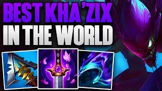 RANK 1 KHA'ZIX IS DOMINATING KOREAN CHALLENGER IN S15! | CHALLENGER KHA'ZIX JUNGLE GAMEPLAY | 15.1