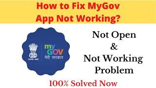 How to Fix Mygov App Not Working Problem Android & Ios - Not Open Problem Solved | AllTechapple