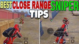 Sniper Close Range Tips & Tricks (Pubg Mobile)Handcam guide/tutorial