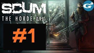 Nouveau départ (MAJ 0.95), biome froid | SCUM #1 let's play SOLO fr