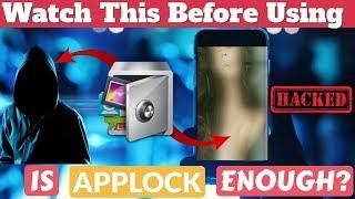 Is AppLock in Android SAFE ? How to Bypass Applock - Access Image Videos Whatsapp and Prevent It !!