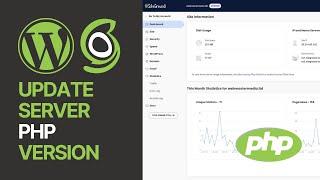 How Do You Update The Server PHP Version on SiteGround Web Hosting Services? Beginners Tutorial