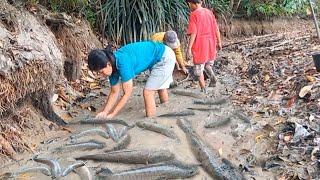 NGURAS-IKAN !! Bawa Anak Istri Bawa Berkah. Hasilnya Banyak Dapat Ikan Besar.