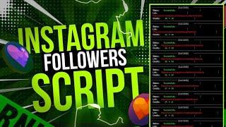 Instagram follower script termux || Like4Like app script || Instagram unlimited followers #termux