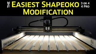 The Easiest Shapeoko 3/4/Pro Modification