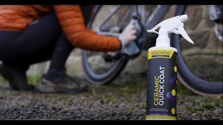 Extreme dirt repellency & instant durable protection - Gtechniq Bike Ceramic Quick Coat