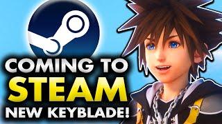Kingdom Hearts is OFFICIALLY Coming to Steam & a NEW Keyblade!