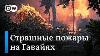 Страшные пожары на Гавайях: знаменитые курорты превратились в пепел