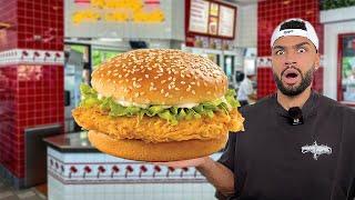 ICH TESTE JEDEN FAST FOOD CHICKEN BURGER 