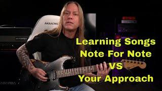 Live Chat with Steve | Learning Songs Note-For-Note vs. Your Own Way