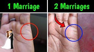 Second Marriage Line In Hand | Palmistry in English