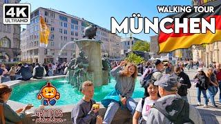 MUNICH | THE GREAT TOUR | 4K UHD | Walking Virtual Tour Germany 2024