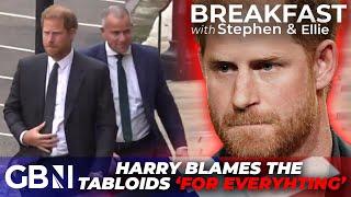 Prince Harry told to 'hold a mirror up to his face' after 'blaming the tabloids for EVERYTHING'