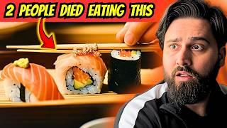 Desi review DEADLY Sushi food that KILLED 2 people in Japan  - Street Food