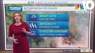 Forecast: Brush fire danger remains high