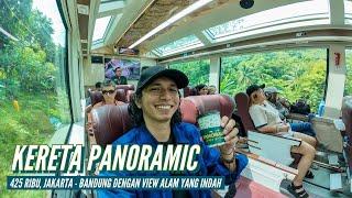 JAKARTA - BANDUNG NAIK KA PANGANDARAN KELAS PANORAMIC | Serasa Naik Kereta Terbang