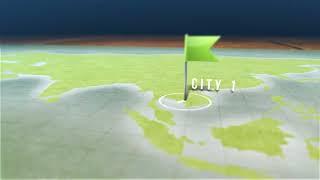 Animated Map Path / After Effects Template