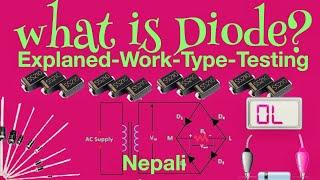 what is Diode?Diodes Explained in nepali #diode #Diodes