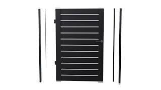 NEW Aluminum Gate Kit by Alumission. Easy Installation w/ Basic Tools. Upgrade to Aluminum Now.