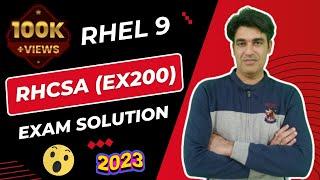 RHCSA 9 (EX 200) Latest Exam Paper Complete Solution 2022 | Redhat Exam Paper Solution & Information