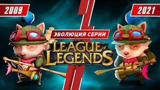 Эволюция серии League of Legends (2009 - 2021)