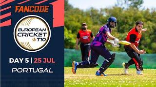  FanCode European Cricket T10 Portugal, 2022 | Night 5 | T10 Live Cricket