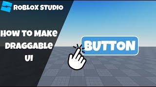 How to make Draggable UI in Roblox! [Drag Detectors] (Roblox Studio Scripting Tutorial 2024)