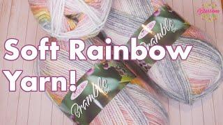 Such PRETTY Yarn! King Cole Bramble DK - Gorgeous Soft Rainbow